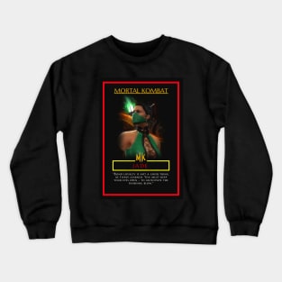 Jade Mortal Kombat (MK 11) Secret Characters, Poster and more. Crewneck Sweatshirt